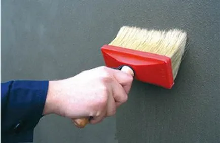 Mosni a falak festése előtt, hogyan kell alkalmazni
