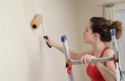 Mosni a falak festése előtt, hogyan kell alkalmazni