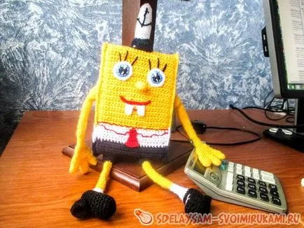 SpongeBob SquarePants, tricotate master-class croșetat cu propriile lor mâini