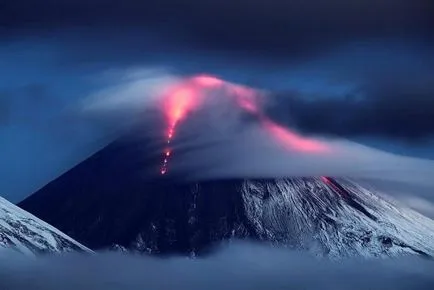 Vulcani din Kamchatka consecințe fotografie