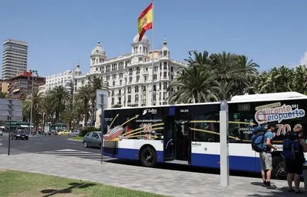 Cum se ajunge de la aeroport în Alicante, cum să obțineți de la aeroport la hotel în centrul orașului Alicante