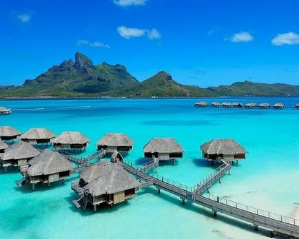 Cum se ajunge la Tahiti - insula Bora Bora