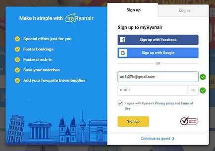 Hogyan jegyet a Ryanair és nem túlfizet