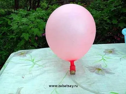 Cum de a umfla balonul cu hidrogen la domiciliu - artizanat și suveniruri svomi mâini