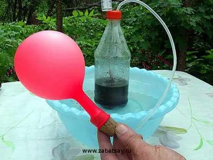Cum de a umfla balonul cu hidrogen la domiciliu - artizanat și suveniruri svomi mâini