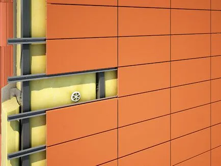 Както монтиран окачен вентилируема фасада система за видео Kraspan