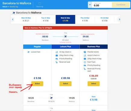 Hogyan jegyet a Ryanair és nem túlfizet