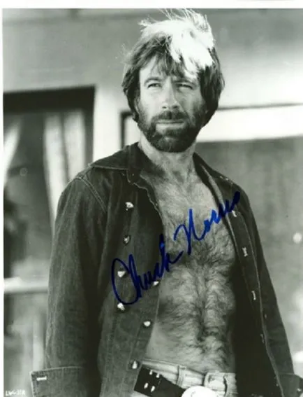 40 de fotografii ale legendarului Chuck Norris - zozhnik