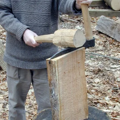 Cum de a face o gresie de lemn cu mâinile lor