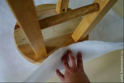 Hogyan készítsünk egy stílusos puha helyet egy fából készült szék - Fair Masters - kézzel készített,