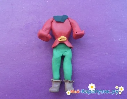 Cum de a sculpta un pirat din plastilină