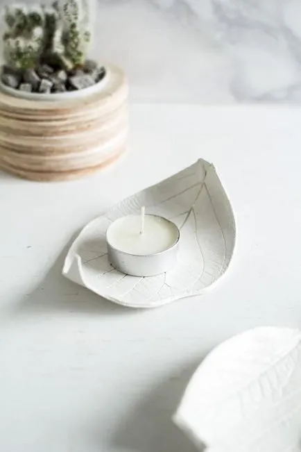 Как да си направим ваза или свещник от глина