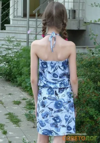 Как да шият проста лятна рокля от жарсе - съветолог