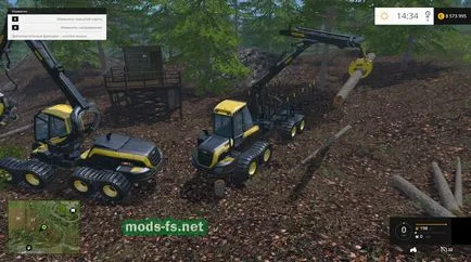 Cum să taie și jurnalele de bord (copaci, pădure), în simulator de agricultura 2015