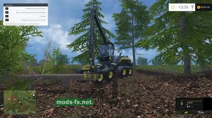 Cum să taie și jurnalele de bord (copaci, pădure), în simulator de agricultura 2015