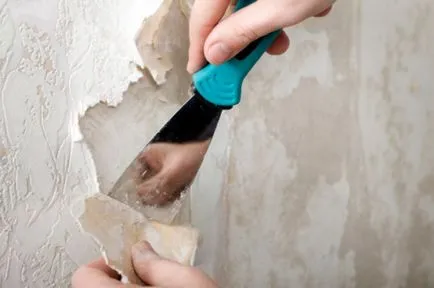 Cum de a elimina petele galbene după aplicarea tapet lichid - cum să eliminați îngălbenirea pe pereți după promochki
