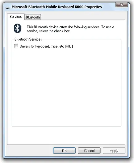 Как да инсталирате Bluetooth-клавиатура Windows 7 софтуер, уеб технологии и Интернет
