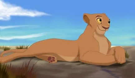 Milyen jól tudod, hogy egy sor rajzfilmek - Lion King, trikki - tesztek a lányok