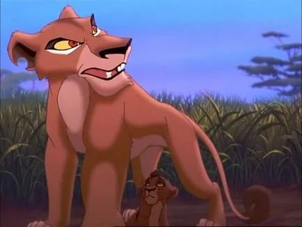 Milyen jól tudod, hogy egy sor rajzfilmek - Lion King, trikki - tesztek a lányok