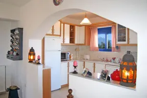 Arcul între bucătărie și living - cameră de design interior