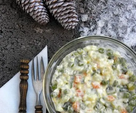 reteta clasica salata franceză cu o fotografie