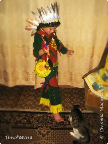 Costume indián sámán, ország művészek