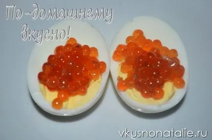 Caviar roșu de casă sărate