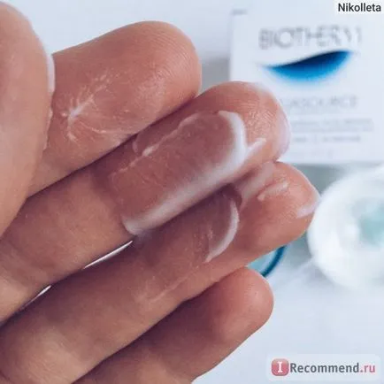 Crema Biotherm Aquasource perfectiunea pielii - «fugi! Acum, voi începe să scuipe veninul!