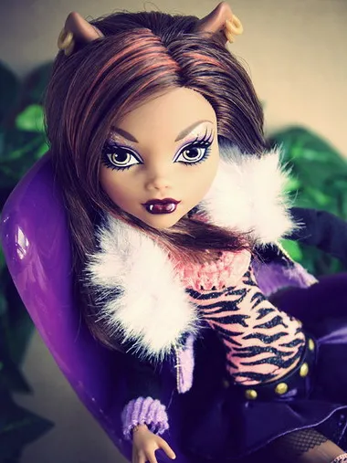 Klodin Vulf babát Monster High jellegű fotó és életrajz