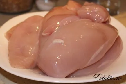 Csirkemell filé francia - 169 kcal, recept fotó, finom, hasznos, könnyen