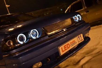 Led tuning Moskvich Svyatogor