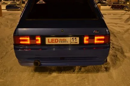 Led de tuning Moskvich Svyatogor