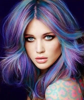 Пастели коса - ярки цветове за вашата прическа