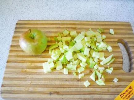 Попълване за пайове с ябълки (стъпка по стъпка рецепта със снимки)
