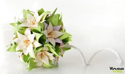 Цветен верига Kusudama