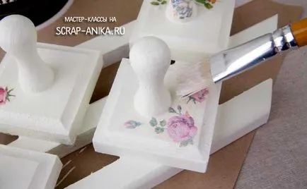 Decoupage kezdőknek - termékek a belső tér a stílus a foglalás törmelék