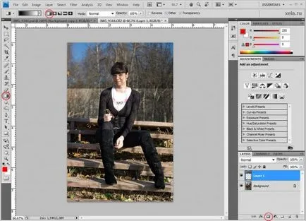 Teszi az eget fényesebb a Camera Raw és a Photoshop