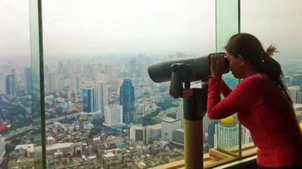 Turnul Bayok cer în Bangkok - punți de observare, restaurante, hotel