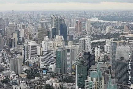 Хотел Baiyoke Sky Бангкок хотел Bayok Sky на картата, как да се получи