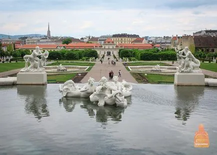 Belvedere (Viena) - palate superioare și inferioare, informații utile, fotografii și harta