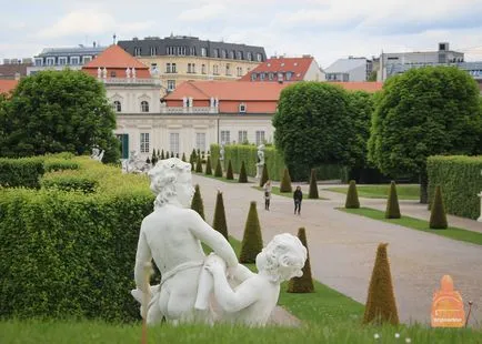 Belvedere (Bécs) - alsó és felső paloták, hasznos információkat, fotókat és térkép