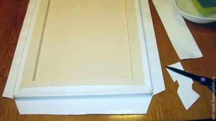 Întinde hârtia pe tabletă în două moduri - Masters Fair - manual, lucrate manual
