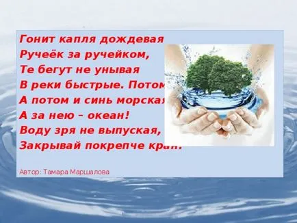 Научно-изследователска дейност - спестяване на вода - условие за оцеляването на човечеството - първоначалния