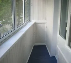 Panouri din plastic cu balcon placare propriile mâini