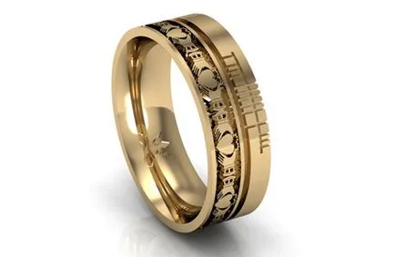 Jegygyűrű a menyasszony amely fém és a design választani
