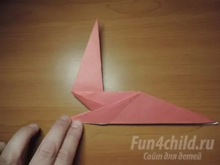 Origami rooster - un simbol al 2017 Cockerel cu mâinile