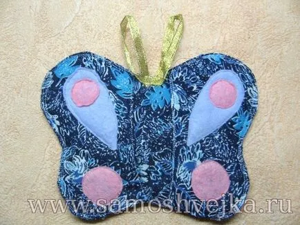 Оригинални ръце Butterfly Potholder - samoshveyka - сайт за феновете на шиене и занаяти