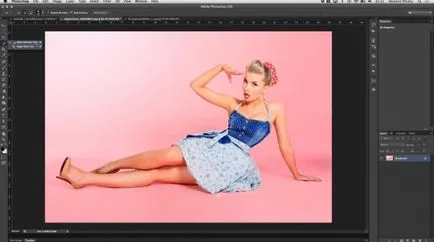 Pin-Up - hogyan kell feldolgozni a Photoshopban