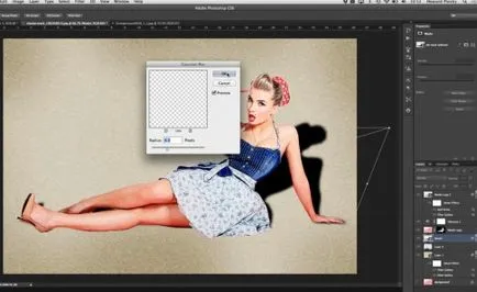 Pin-Up - modul de procesare a fotografia în Photoshop