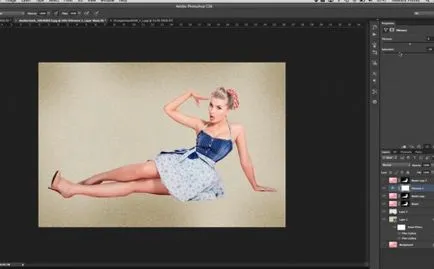 Pin-Up - modul de procesare a fotografia în Photoshop